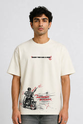 Anchored Power Regular T-shirt Cream | Magudam Official Merchandise