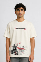 Anchored Power Regular T-shirt Cream | Magudam Official Merchandise