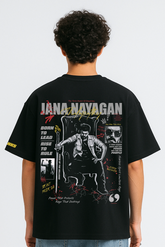 Born To Lead Oversized T-shirt | Jana Nayagan Official Merchandise