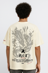 Bushido Oversized T-shirt Cream | OG Official Merchandise