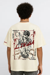 Linga Oversized T-shirt Cream | Magudam Official Merchandise