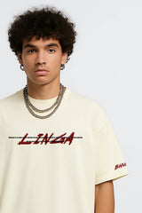 Linga Oversized T-shirt Cream | Magudam Official Merchandise