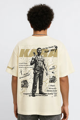 Ruthless Power Oversized T-shirt Cream | Kara Official Merchandise