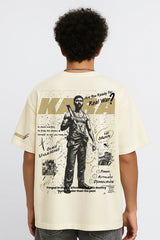 Ruthless Power Oversized T-shirt Cream | Kara Official Merchandise