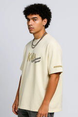 Ruthless Power Oversized T-shirt Cream | Kara Official Merchandise