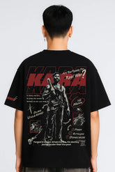 Ruthless Power Oversized T-shirt Black | Kara Official Merchandise