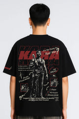 Ruthless Power Oversized T-shirt Black | Kara Official Merchandise