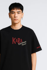 Ruthless Power Oversized T-shirt Black | Kara Official Merchandise