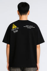 We Are Unstoppable Oversized T-shirt Black | BHUNKS Originals