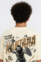 Divine Justice Oversized T-shirt | Kantara Official Merchandise