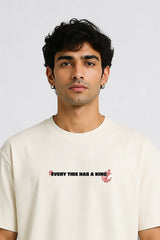 Anchored Power Regular T-shirt Cream | Magudam Official Merchandise