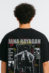 Born To Lead Oversized T-shirt | Jana Nayagan Official Merchandise
