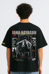 Born To Lead Oversized T-shirt | Jana Nayagan Official Merchandise