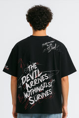 Devil Unleashed Oversized T-shirt | THE DEVIL Official Merchandise