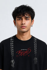 Every Kingdom Is Built On Blood Regular T-shirt Black | BHUNKS Originals