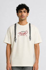 Every Kingdom Is Built On Blood Regular T-shirt Cream | BHUNKS Originals