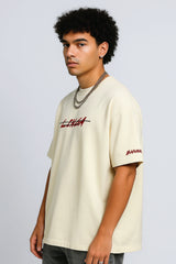 Linga Oversized T-shirt Cream | Magudam Official Merchandise