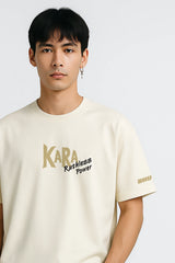 Ruthless Power Regular T-shirt Cream | Kara Official Merchandise